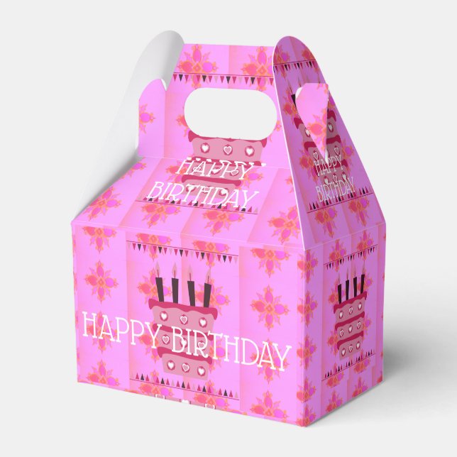 Have a Blessed Wonderful Birthday Favor Box (Front Side)