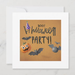 “Have a Boo-tiful Halloween!” Invitation