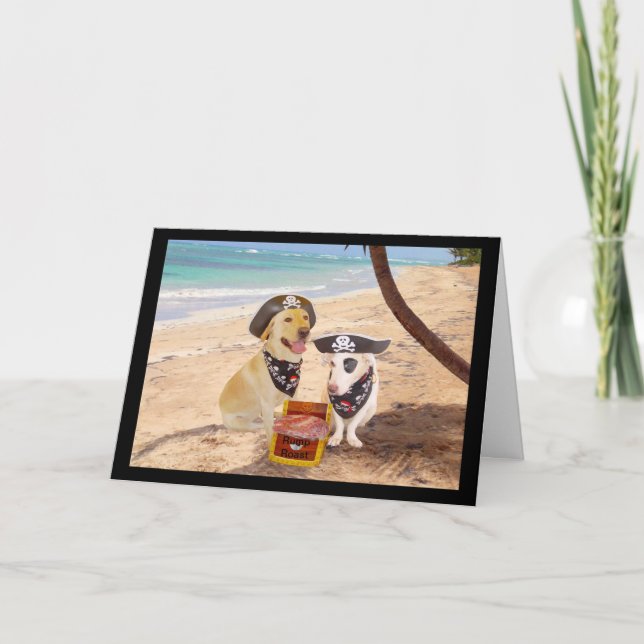 Have a BOOTY-ful Birthday! Card (Front)