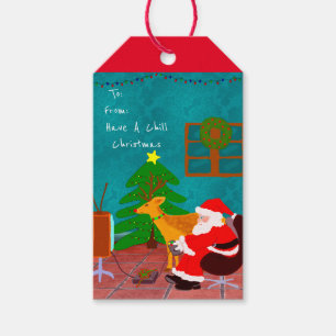 Have A Chill Christmas Gift Tags