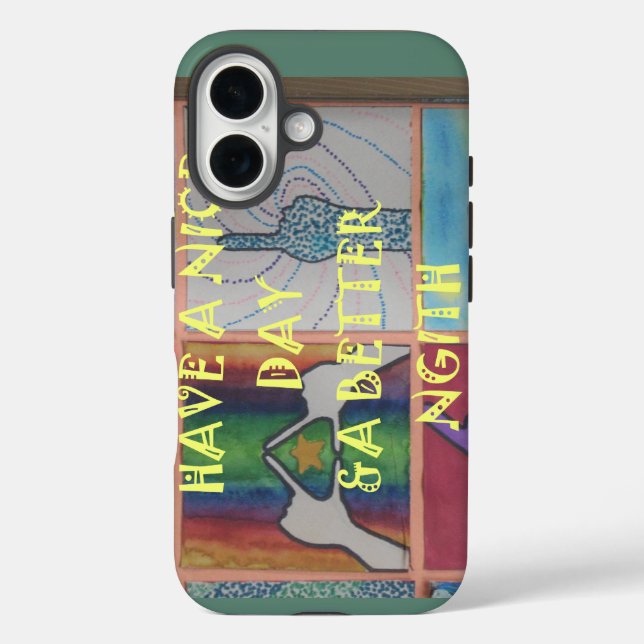 Have a Colourful Nice Day and a Better Night Case-Mate iPhone Case (Back)