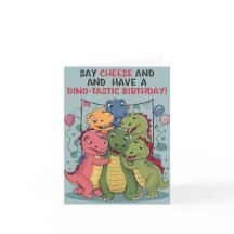 Have a Dino-Taste Birthday Card