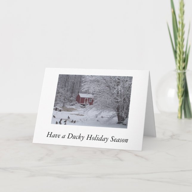 Have a Ducky Holiday Season (Front)