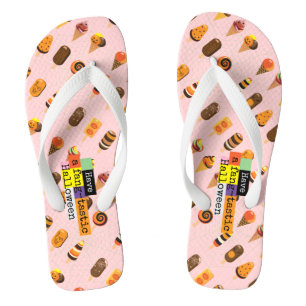 "Have a fang-tastic" Halloween Ice Cream Event Flip Flops