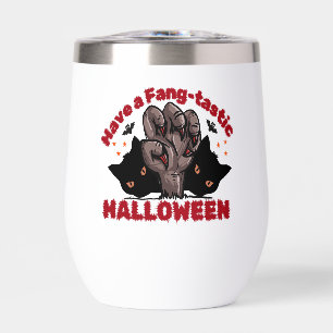 Have A Fang-Tastic Halloween Monster Hand Design
