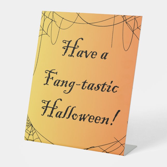 Have a Fang-Tastic Halloween Sign (Front)