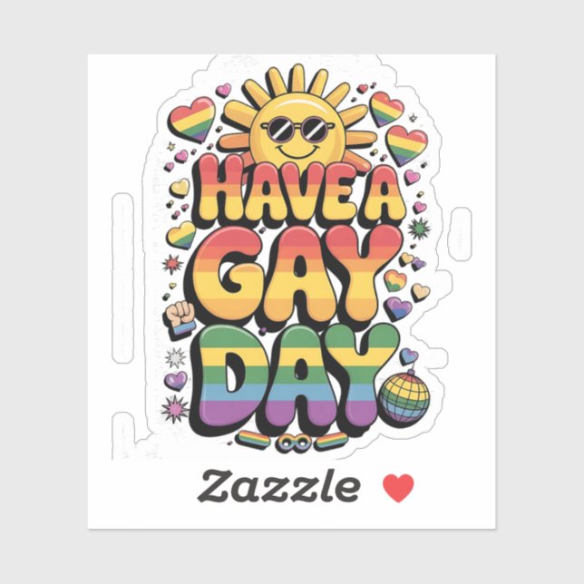 Have a Gay Day LGBT Pride Month  (Sheet)