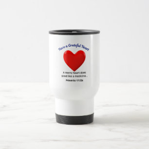 Have a grateful Heart Travel Mug