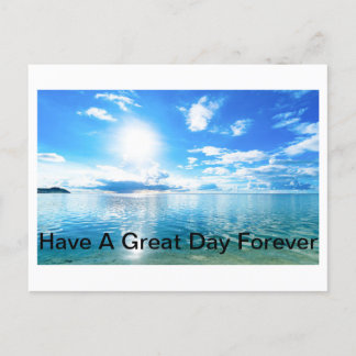 have a great day postcard