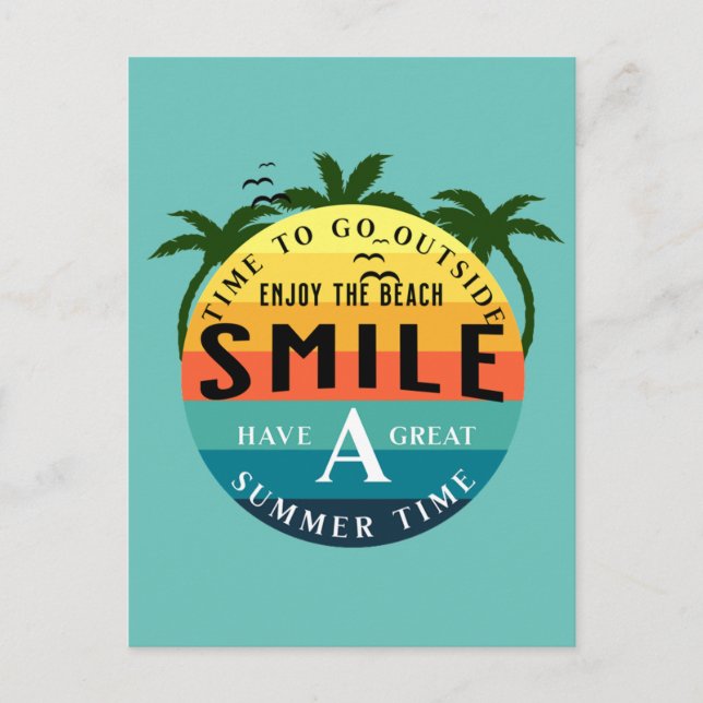 Have a great Summer Time Postcard (Front)