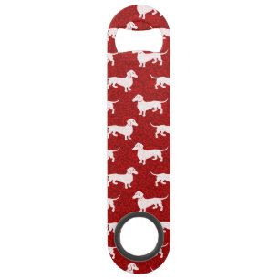 Have a Happy Dachshund Christmas Bar Key