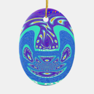 Have a Happy Day Ceramic Ornament
