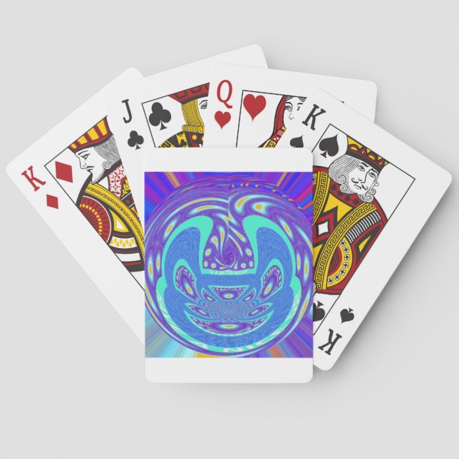 Have a Happy Day Playing Cards (Back)