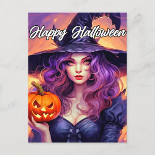 Have A Happy Halloween Postcard