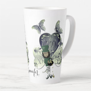 "Have a Happy St. Patrick's Day" Leprechaun  Latte Mug