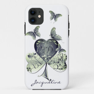 "Have a Happy St. Patrick's Day" Recoleta Shamrock iPhone 11 Case