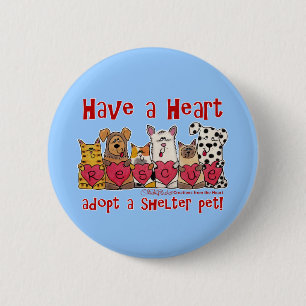 Have a Heart 2 Inch Round Button