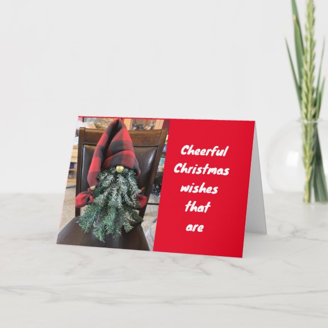 HAVE A HOLIDAY FILLED WITH HAPPINESS AND JOY (Front)