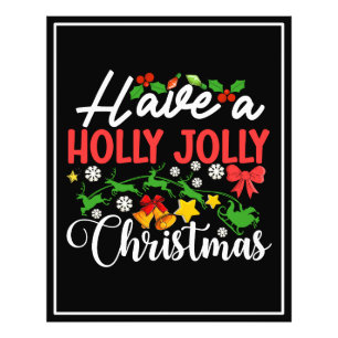 Have A Holly Jolly Christmas-86096 Photo Print