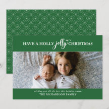 HAVE A HOLLY JOLLY CHRISTMAS FLAT PHOTO