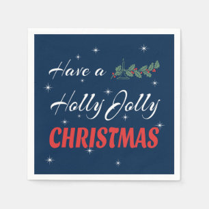 Have a Holly Jolly Christmas Napkin