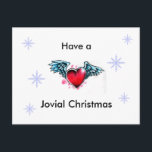 "Have A Jovial Christmas" Post Card<br><div class="desc">A Christmas Card to send to all of your Jovi friends!</div>