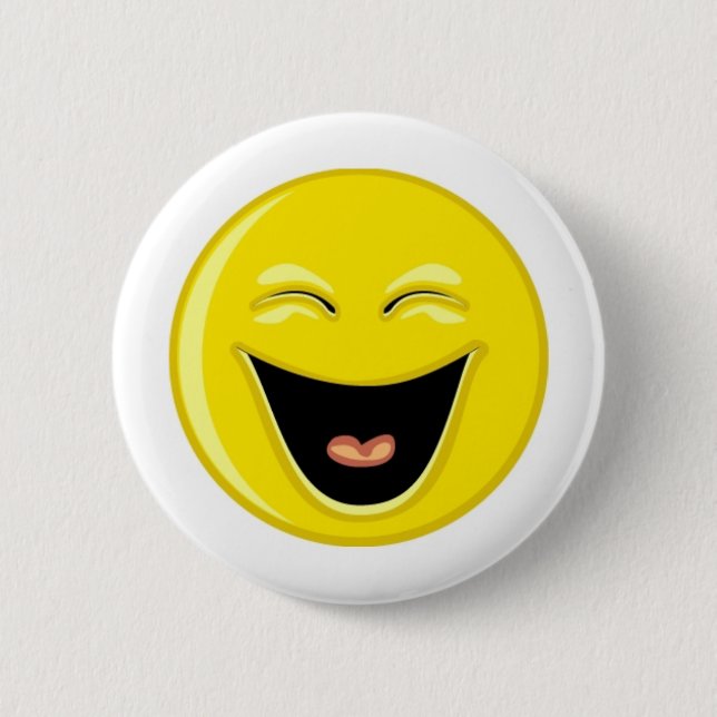 Have a Laugh Face 2 Inch Round Button (Front)