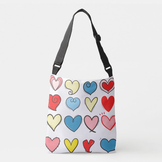 Have A Lotta Heart Crossbody Bag (Front)