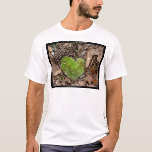 Have a Love Affair with Nature Moss Heart Gifts T-Shirt