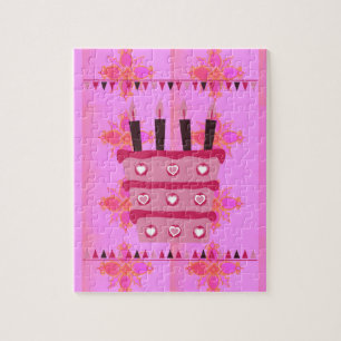 Have a Lovely Blessed Wonderful  Happy Birthday Jigsaw Puzzle