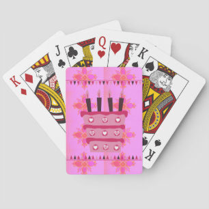 Have a Lovely Blessed Wonderful Happy Birthday Playing Cards