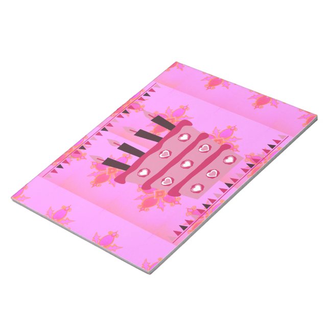 Have a Lovely Happy Birthday Notepad (Angled)