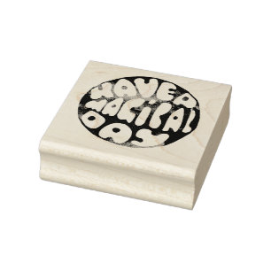 Have a Magical Day - Cute Kids Rubber Stamp