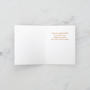Have a Magical Halloween Cute Witch Thank You Card