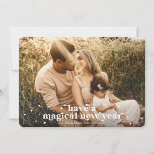 Have a Magical New Year Photo Card