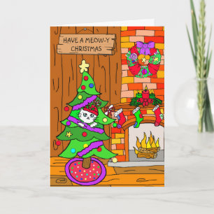 Have a Meow-y Christmas Card