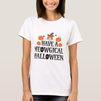 Have a meowgical halloween T-Shirt