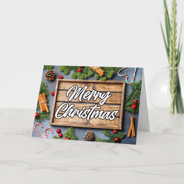 Have A Merry Christmas & Happy New Year Holiday Card (Front)