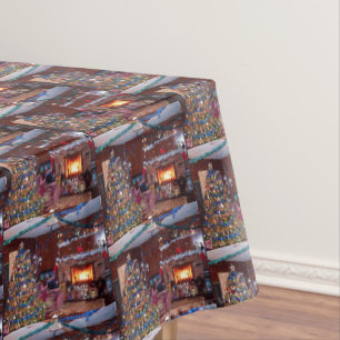 HAVE A MERRY CHRISTMAS  TABLECLOTH