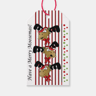 Have a Merry Moosemas   Christmas Gift Tags