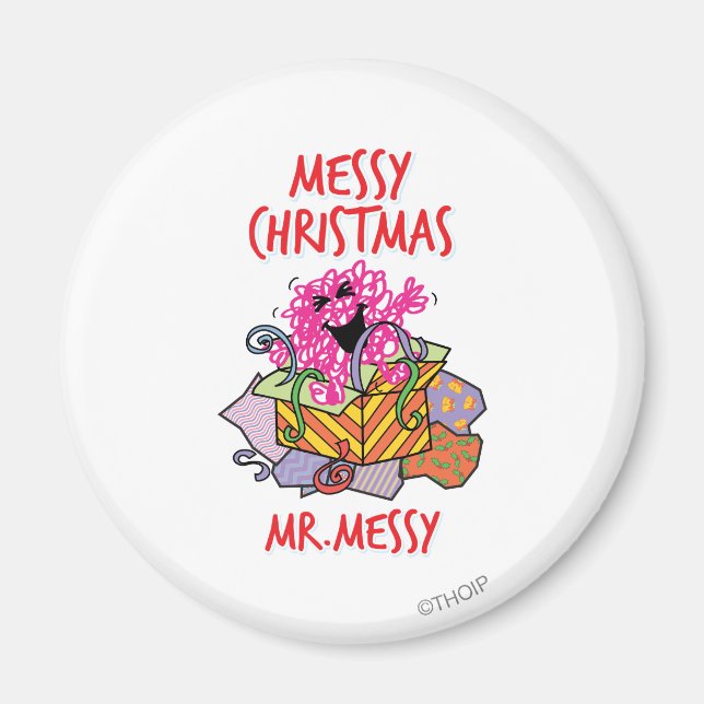 Have A Messy Christmas Magnet (Front)