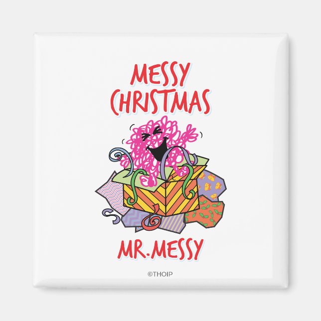 Have A Messy Christmas Magnet (Front)