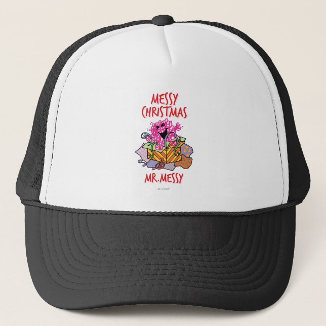 Have A Messy Christmas Trucker Hat (Front)