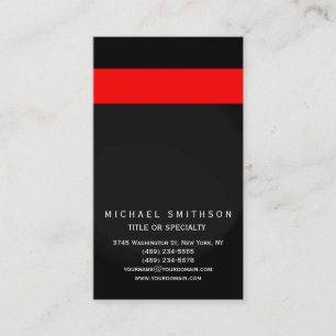 Have a Minimalist Modern Plain Printed Business Card