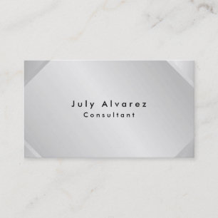 Have a Minimalist Modern Plain Printed Business Card