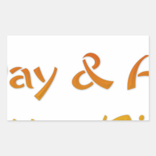 Have a Nice Day & A Better Night Text Art Design Sticker