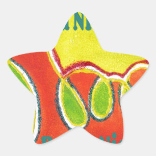 Have a Nice Day & a Better Night with gratitude Star Sticker