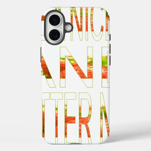 Have a Nice Day and a Better Night Art Print Case-Mate iPhone Case (Back)