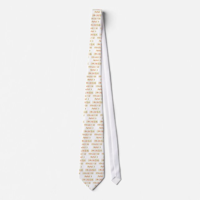 Have a Nice Day and a Better Night Art Print Tie (Front)