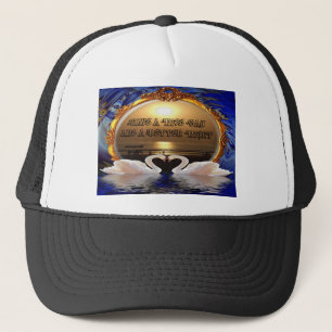 Have a Nice Day and a Better Night Text Quote Trucker Hat